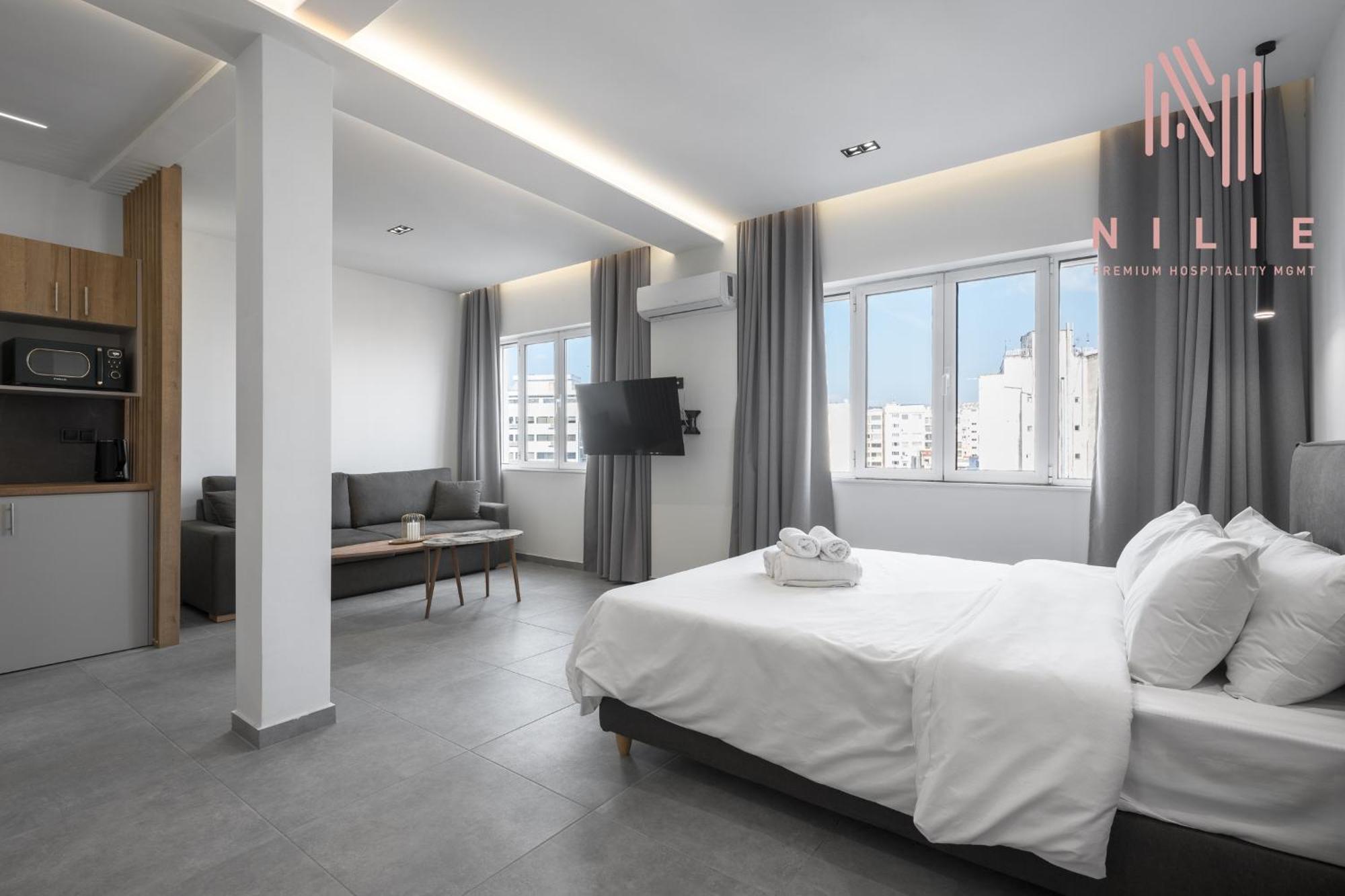 Pantheon, Nilie Hospitality Mgmt Appartement Thessaloniki Buitenkant foto