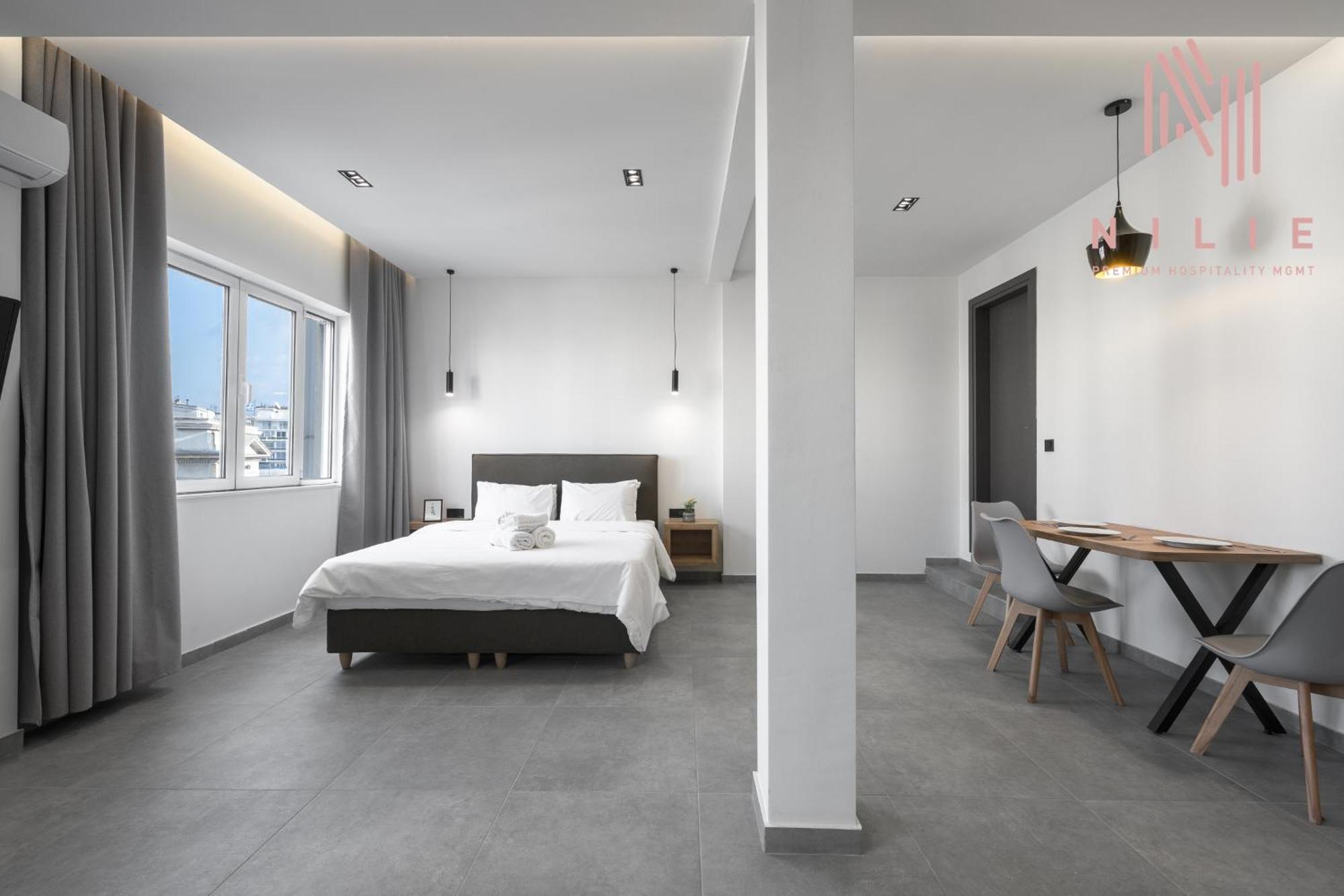 Pantheon, Nilie Hospitality Mgmt Appartement Thessaloniki Buitenkant foto
